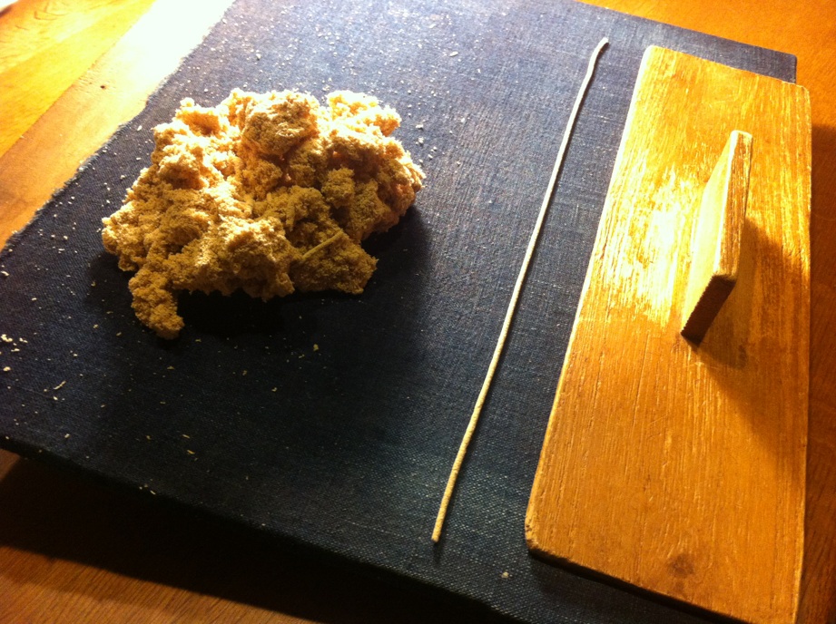 手作業による加工